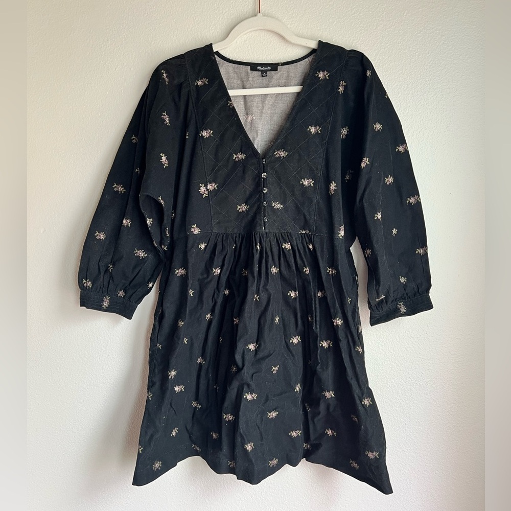 Madewell Corduroy tunic dress